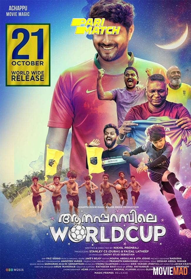 Aanaparambile World Cup 2022 Malayalam (Voice Over) Dubbed WEBRip Full Movie 720p 480p