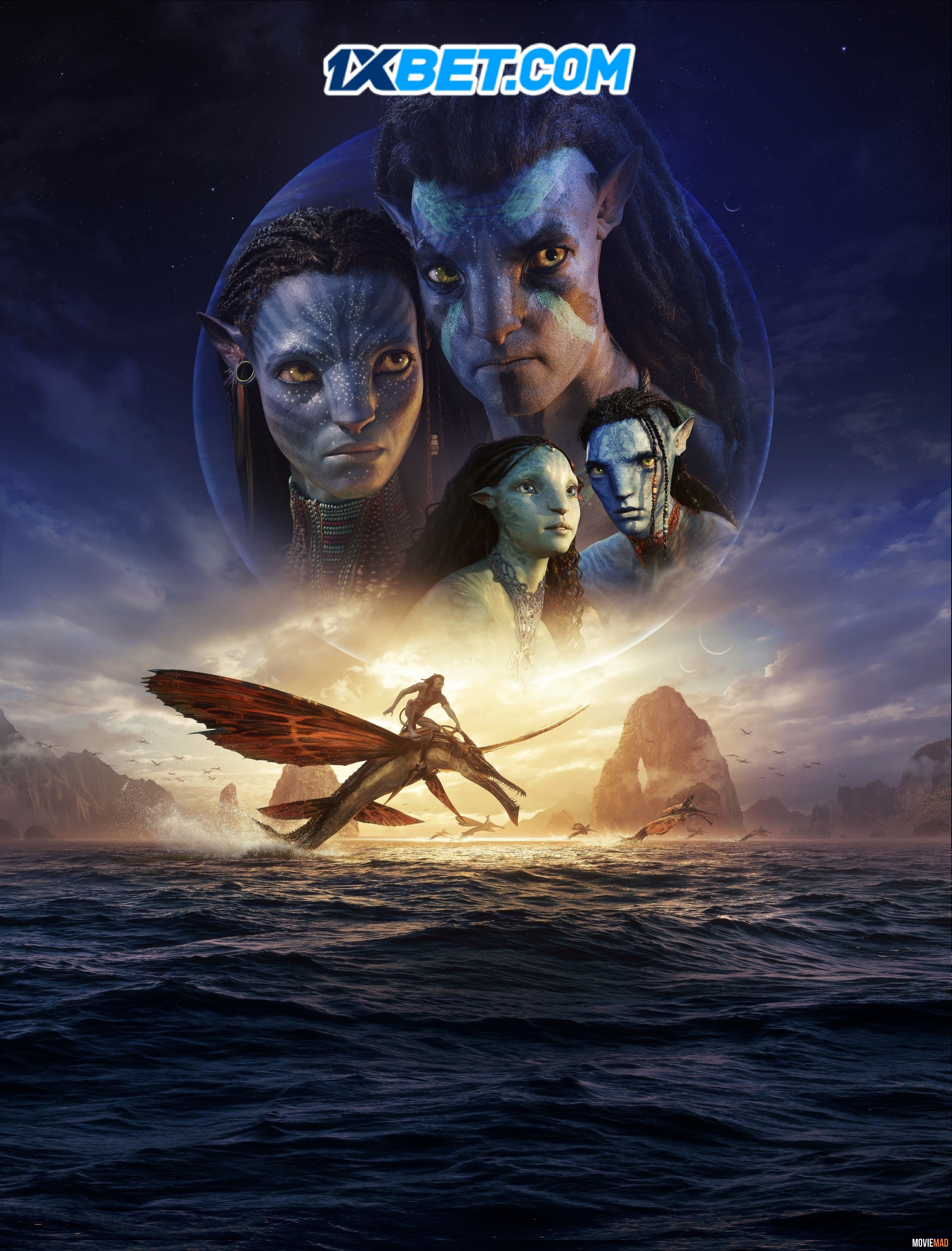 Avatar The Way of Water (2022) Kannada (Voice Over) Dubbed WEBRip Full Movie 720p 480p