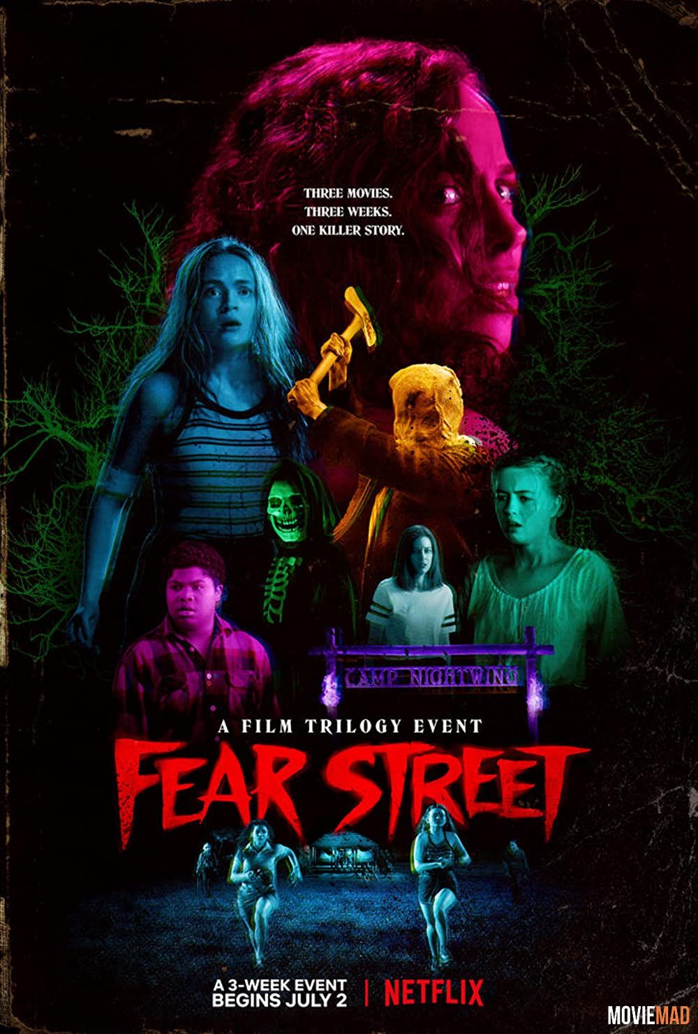 Fear Street Part 1 1994 (2021) Hindi Dubbed WEB DL Netflix Full Movie 720p 480p