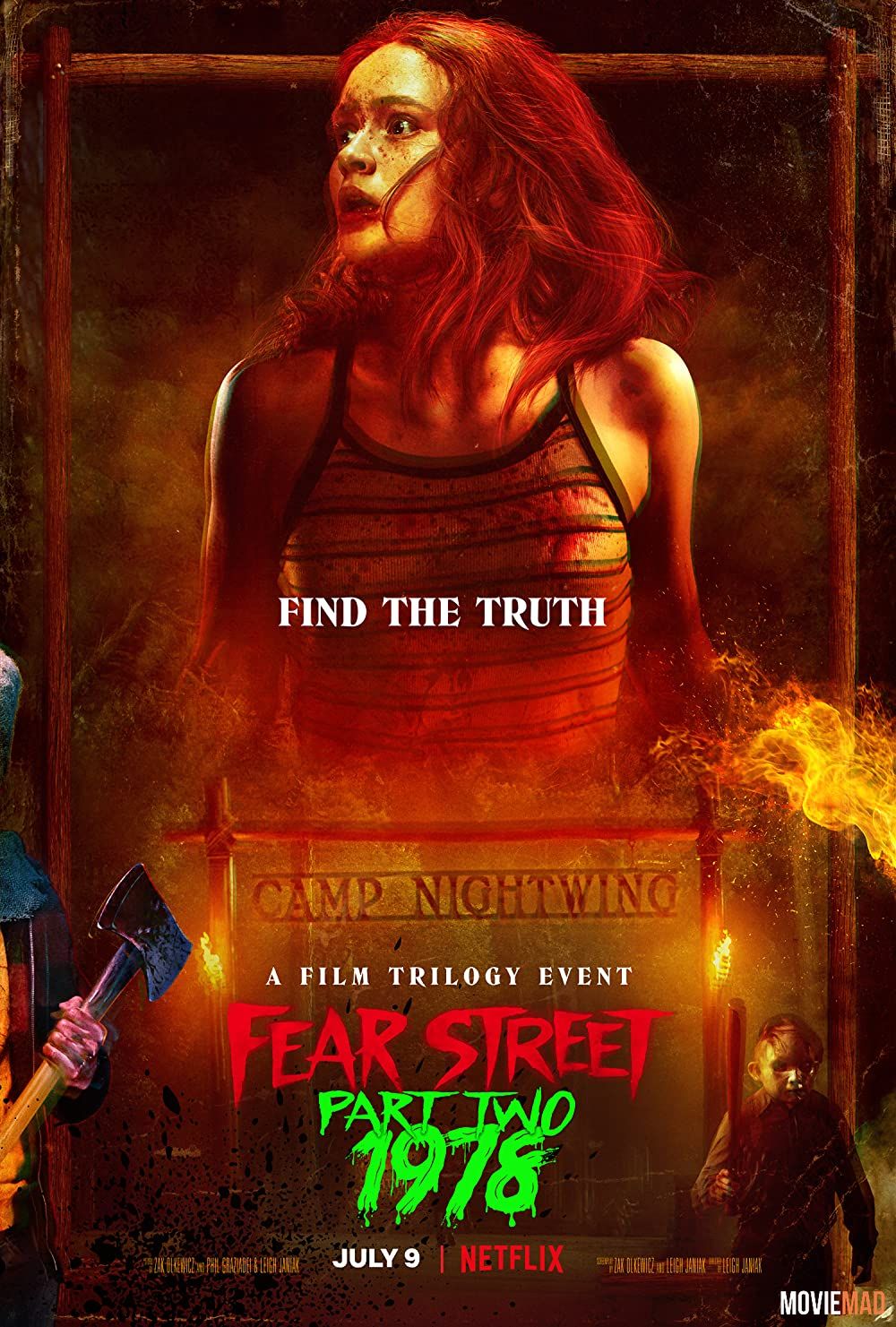 Fear Street Part Two 1978 (2021) Hindi Dubbed ORG WEB DL NF Full Movie 720p 480p