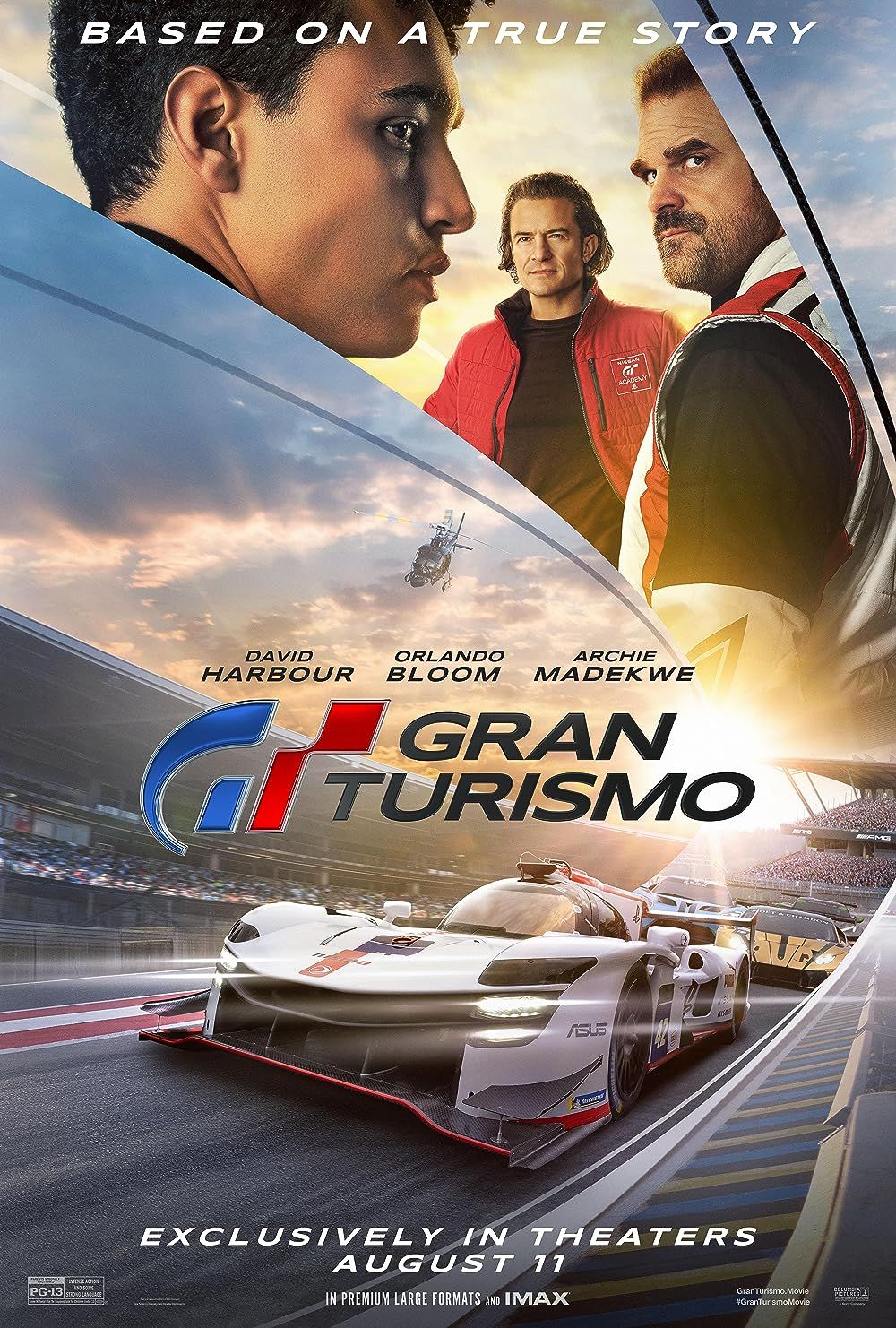 Gran Turismo (2023) English ORG HDRip Full Movie 720p 480p