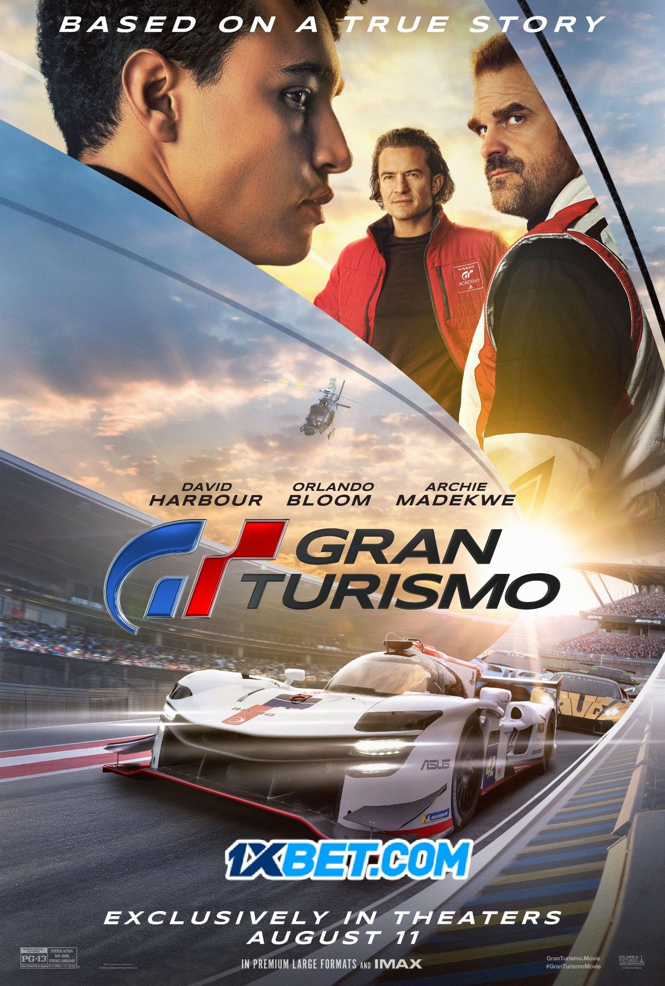 Gran Turismo (2023) Hindi(Line) Dubbed HDRip Full Movie 720p 480p