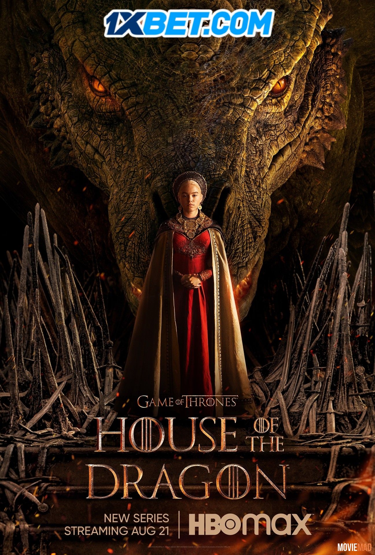 House Of The Dragon S01E02 (2022) Hindi (Voice Over) HBOMAX HDRip 1080p 720p 480p
