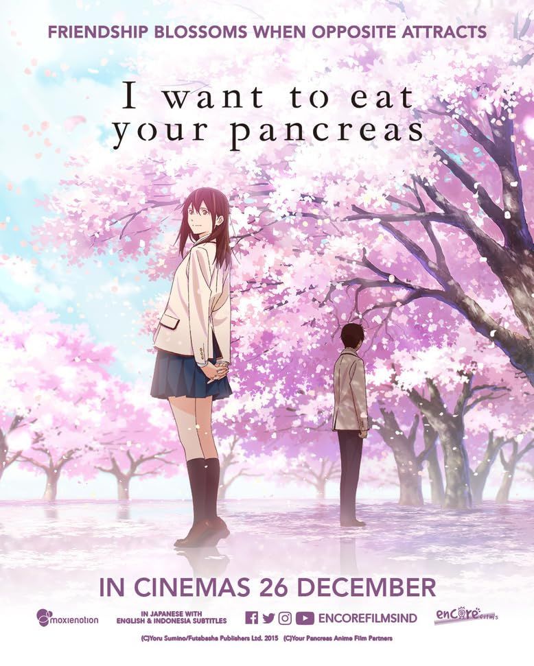 I Want to Eat Your Pancreas (2018) Hindi Dubbed HDRip Full Movie 720p 480p