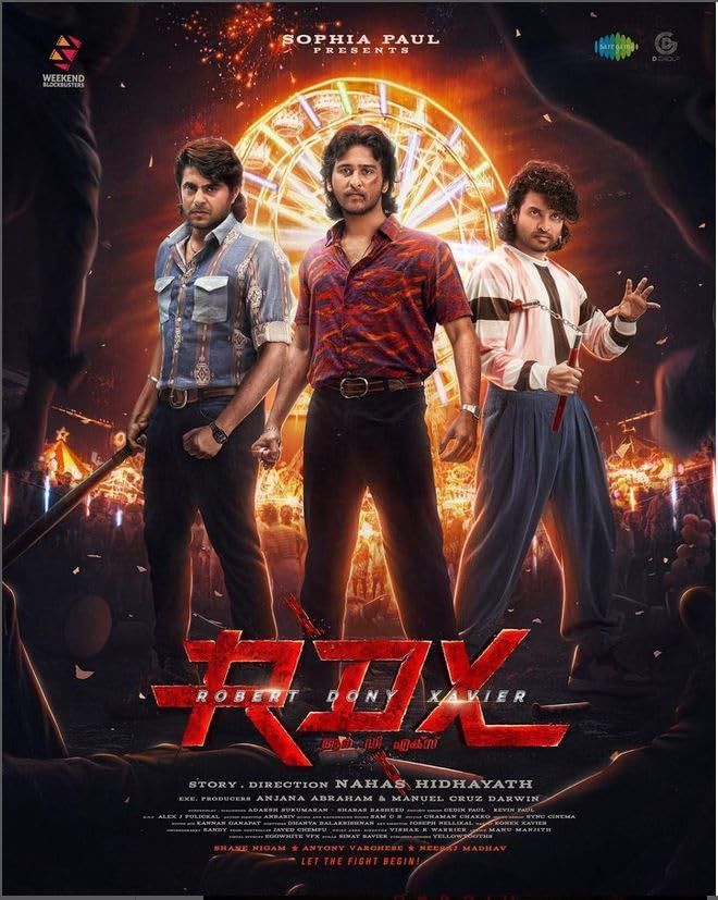 RDX Robert Dony Xavier (2023) Hindi Dubbed ORG HDRip Full Movie 720p 480p