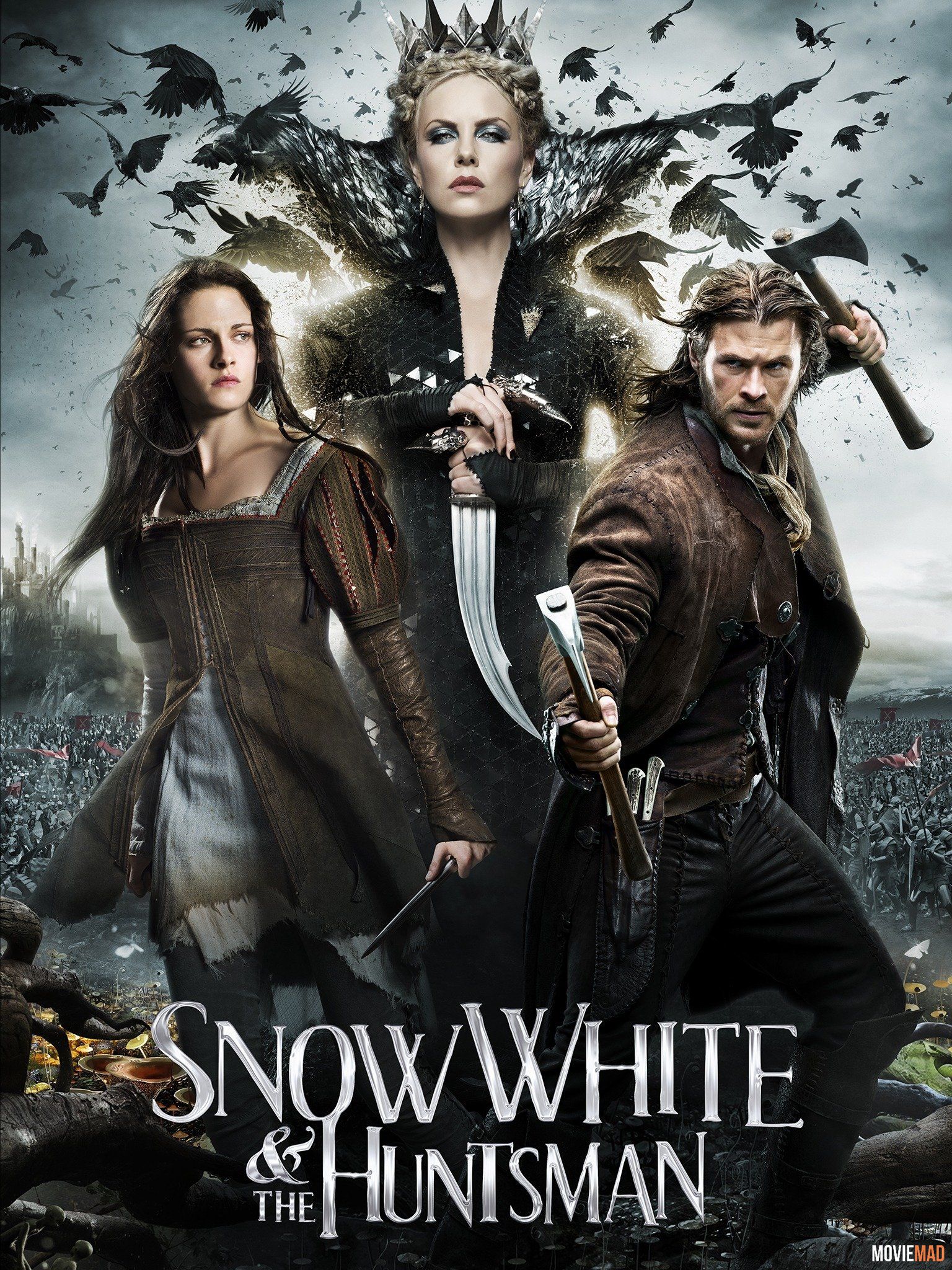 Snow White and the Huntsman 2012 BluRay Hindi Dubeed 720p 480p