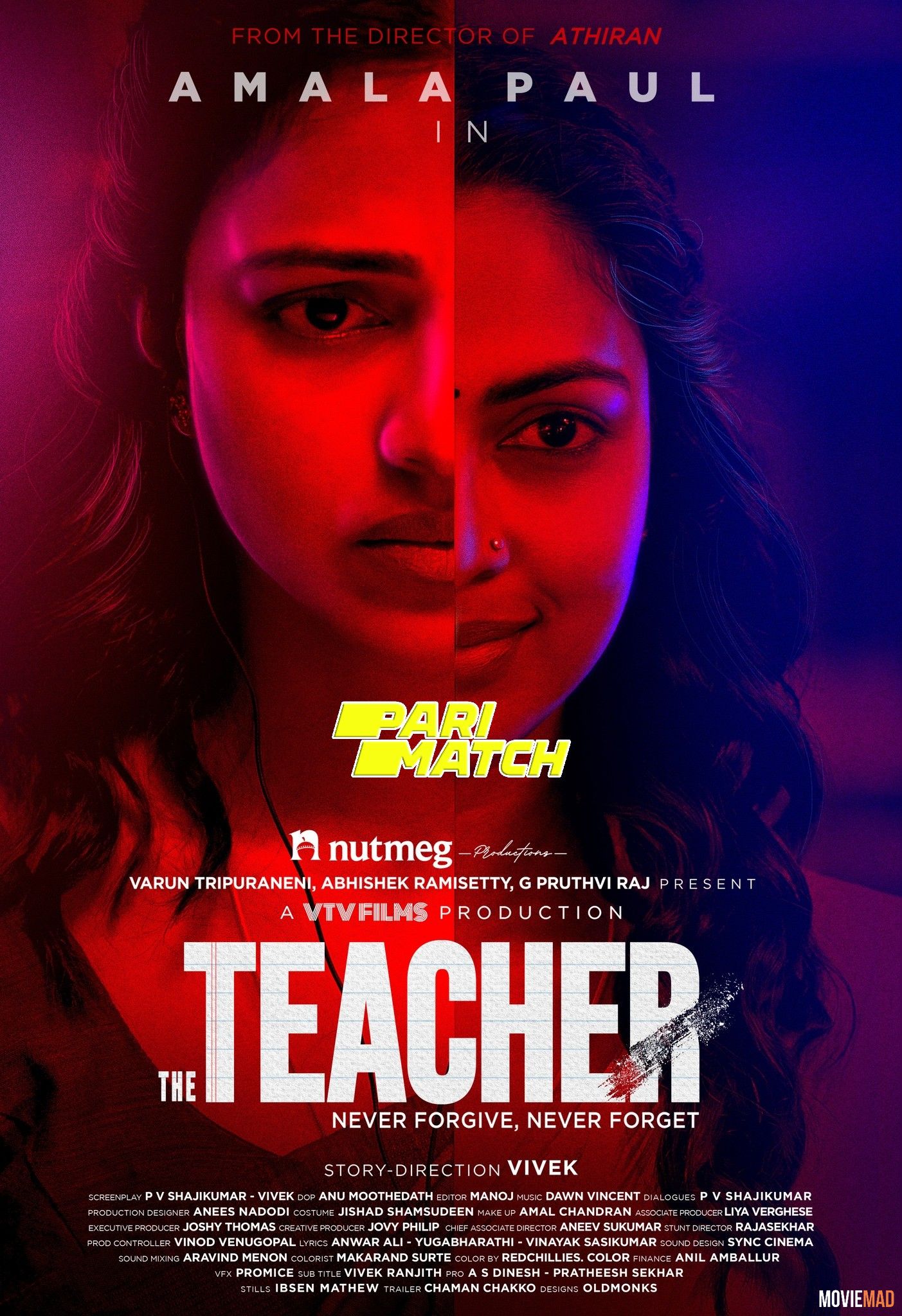 The Teacher 2022 Malayalam (Voice Over) Dubbed WEBRip Full Movie 720p 480p