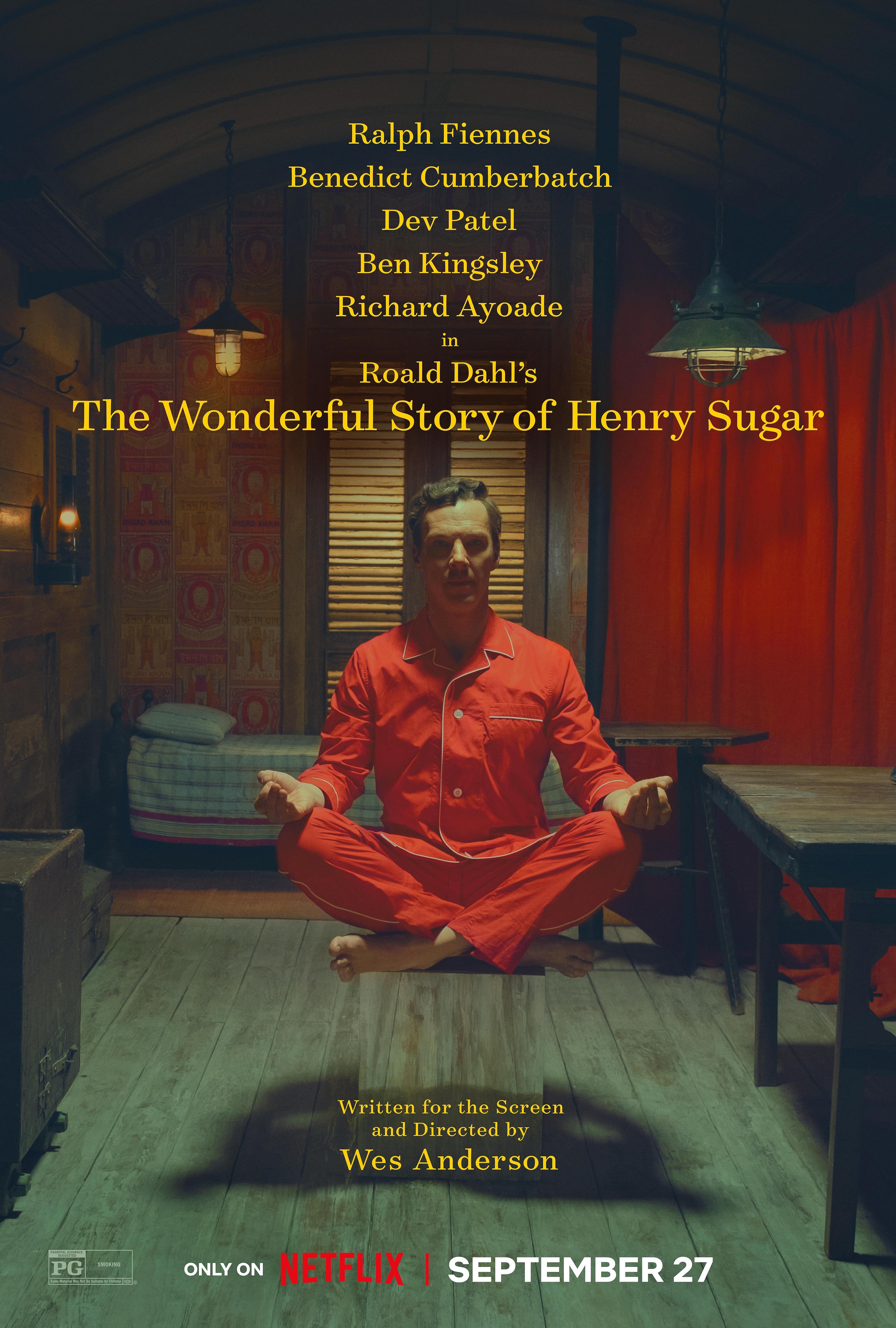 The Wonderful Story of Henry Sugar (2023) Hindi Dubbed ORG HDRip Full Movie 720p 480p