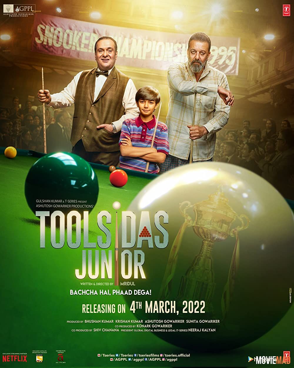 Toolsidas Junior (2022) Hindi NF HDRip Full Movie 720p 480p