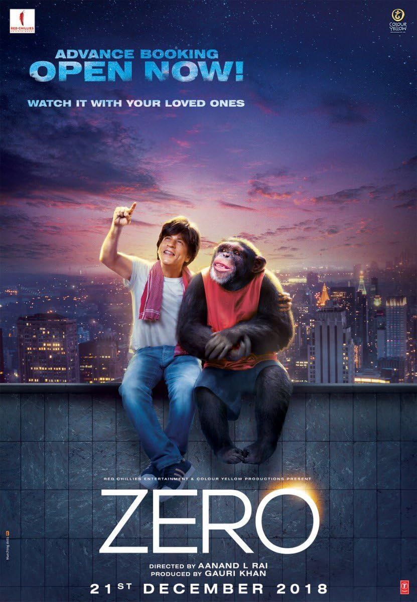 Zero (2018) Hindi ORG HDRip Full Movie 720p 480p